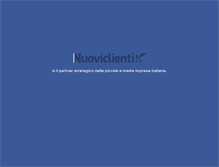 Tablet Screenshot of nuoviclienti.it